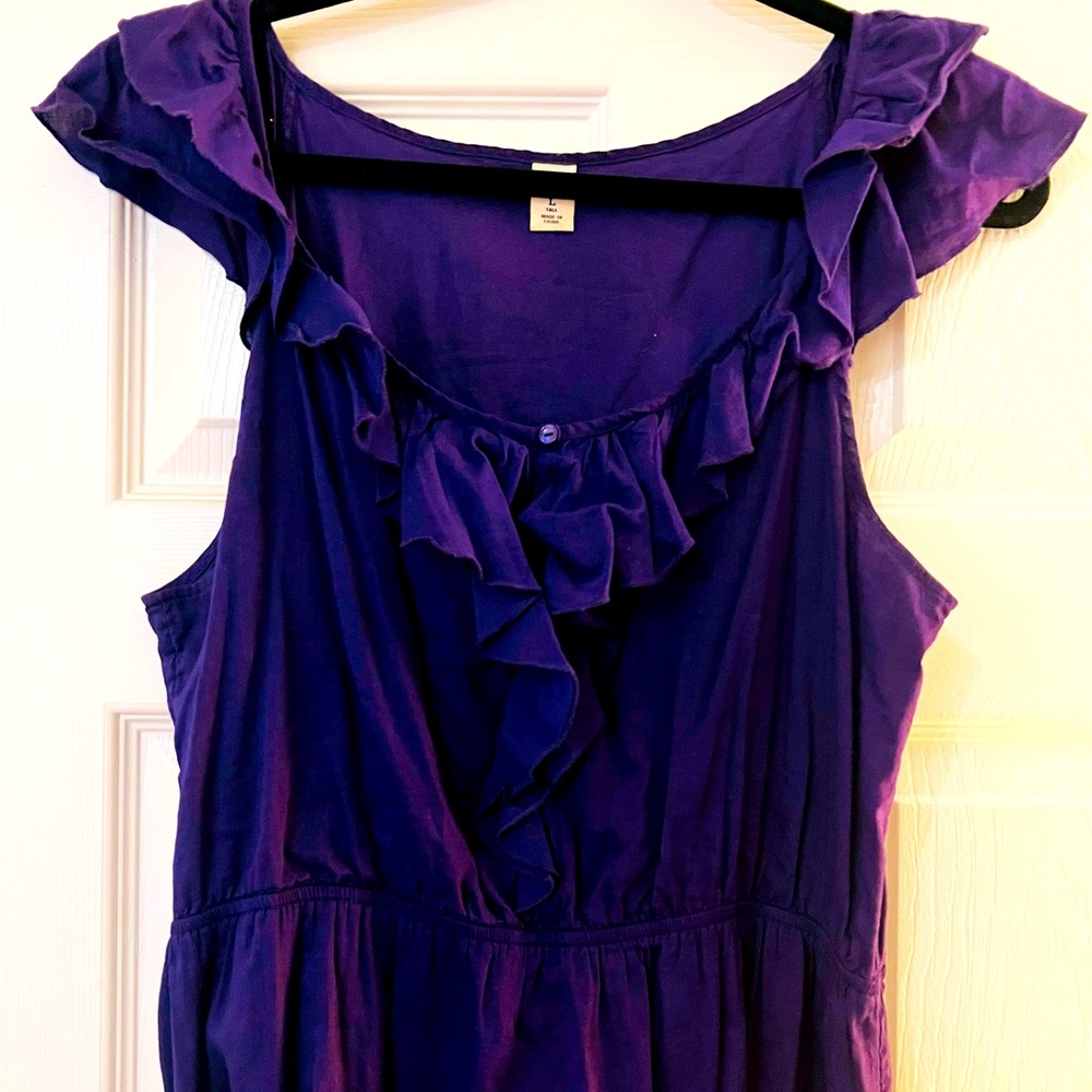 Old Navy Lined Purple Dress